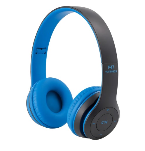 AURICULAR INALAMBRICO P47 AZUL