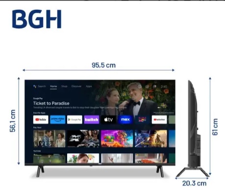TV LED BGH 43" B4325FS5A OUTLET