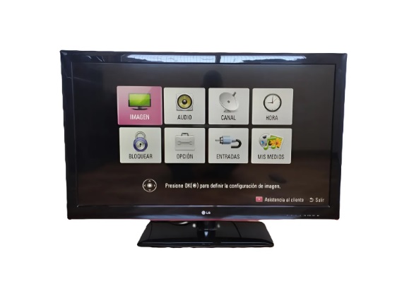 TV LG 42" 42LM3400 OUTLET - SIN BASE - CON LINEA DE PIXEL MUERTA