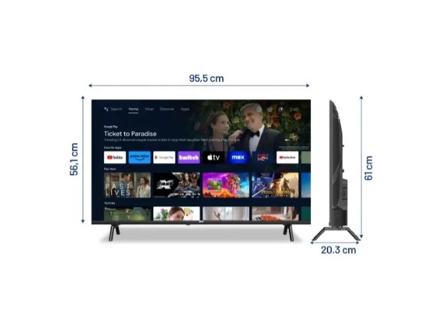 TV LED TOP HOUSE 43" TH4325FS5A OUTLET