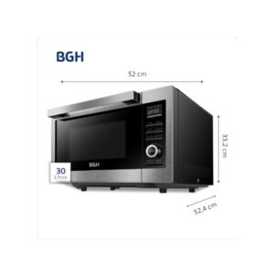 MICROONDAS CON AIRFRYER BGH B330DFN24 OUTLET