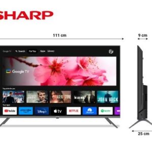 TV LED SHARP 50" 4T-C50FL6L OUTLET